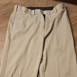 Men's Savane 34x30 Khaki Dress Pants